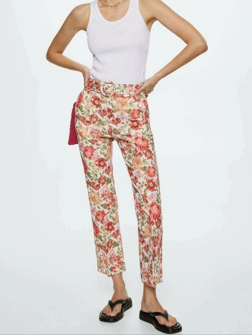 NWT Mango Belt Line Pants